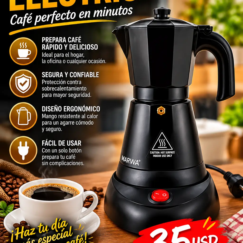 Cafetera Eléctrica — imagen 2