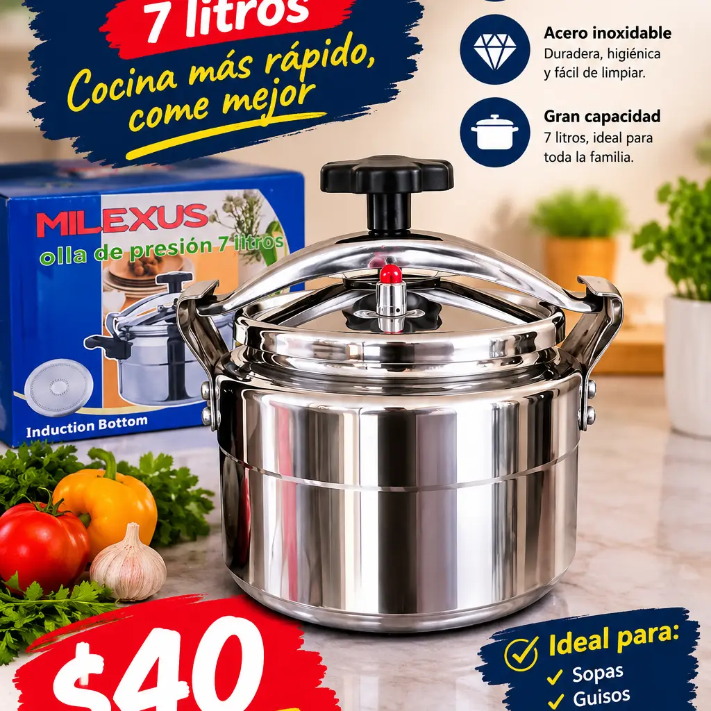 Olla de presión/inducción — imagen 2