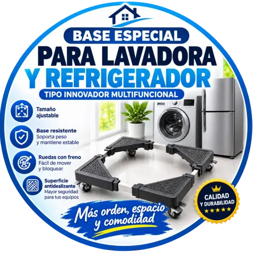 Base para lavadora/refrigerador — imagen 1