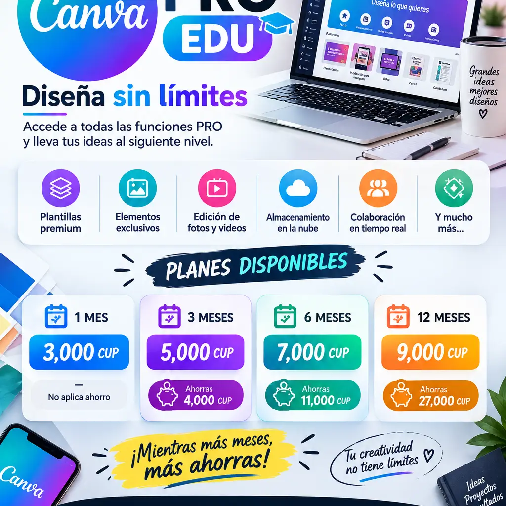 Canva Pro Edu — imagen 2