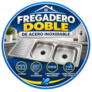 Fregadero Doble miniatura 1