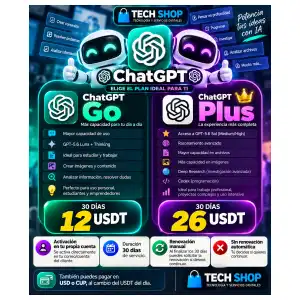 ChatGPT GO/Plus miniatura 2